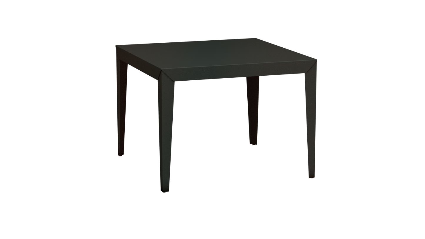 Table carrée en aluminium 100cm Zef - MATIERE GRISE - La Maison MilanaiseWinners 223Fuselés