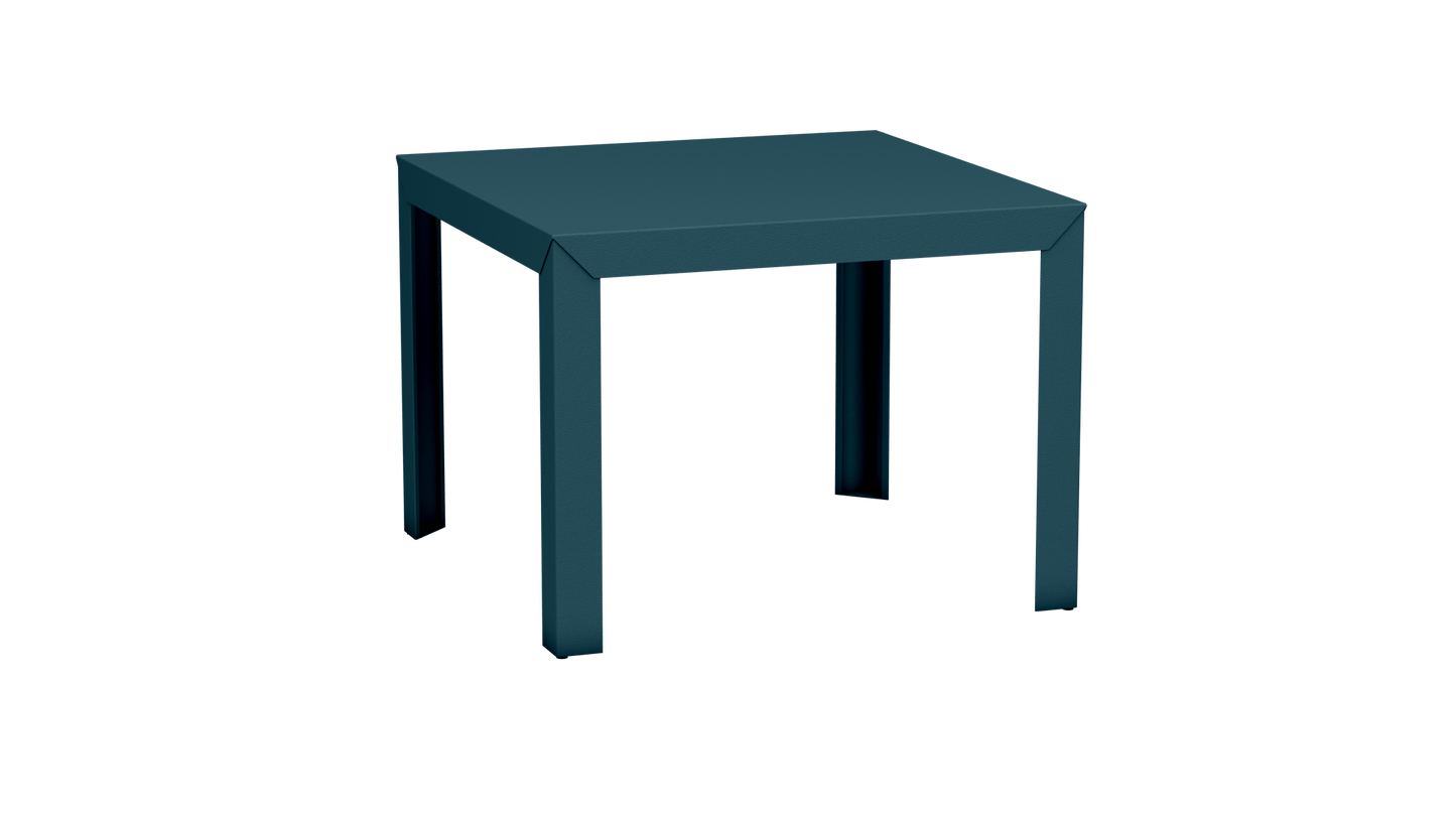 Table carrée en aluminium 100cm Zef - MATIERE GRISE - La Maison MilanaiseHoule 116Droits