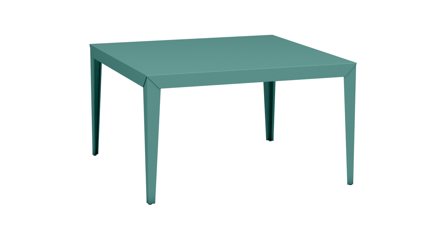 Table carrée en aluminium 130cm Zef - MATIERE GRISE - La Maison MilanaiseCeladon 006Fuselés