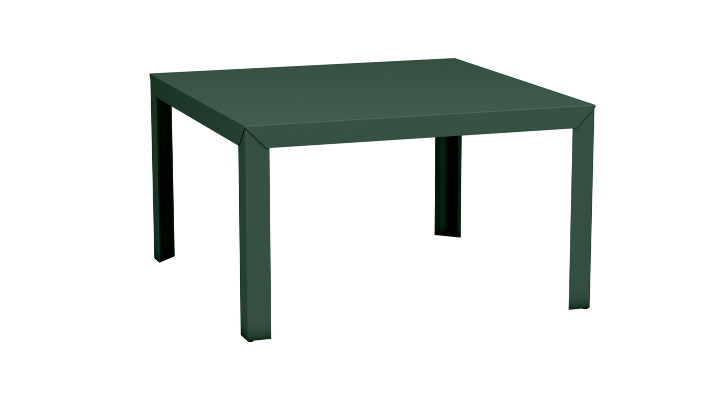Table carrée en aluminium 130cm Zef - MATIERE GRISE - La Maison MilanaiseOlive 121Droits