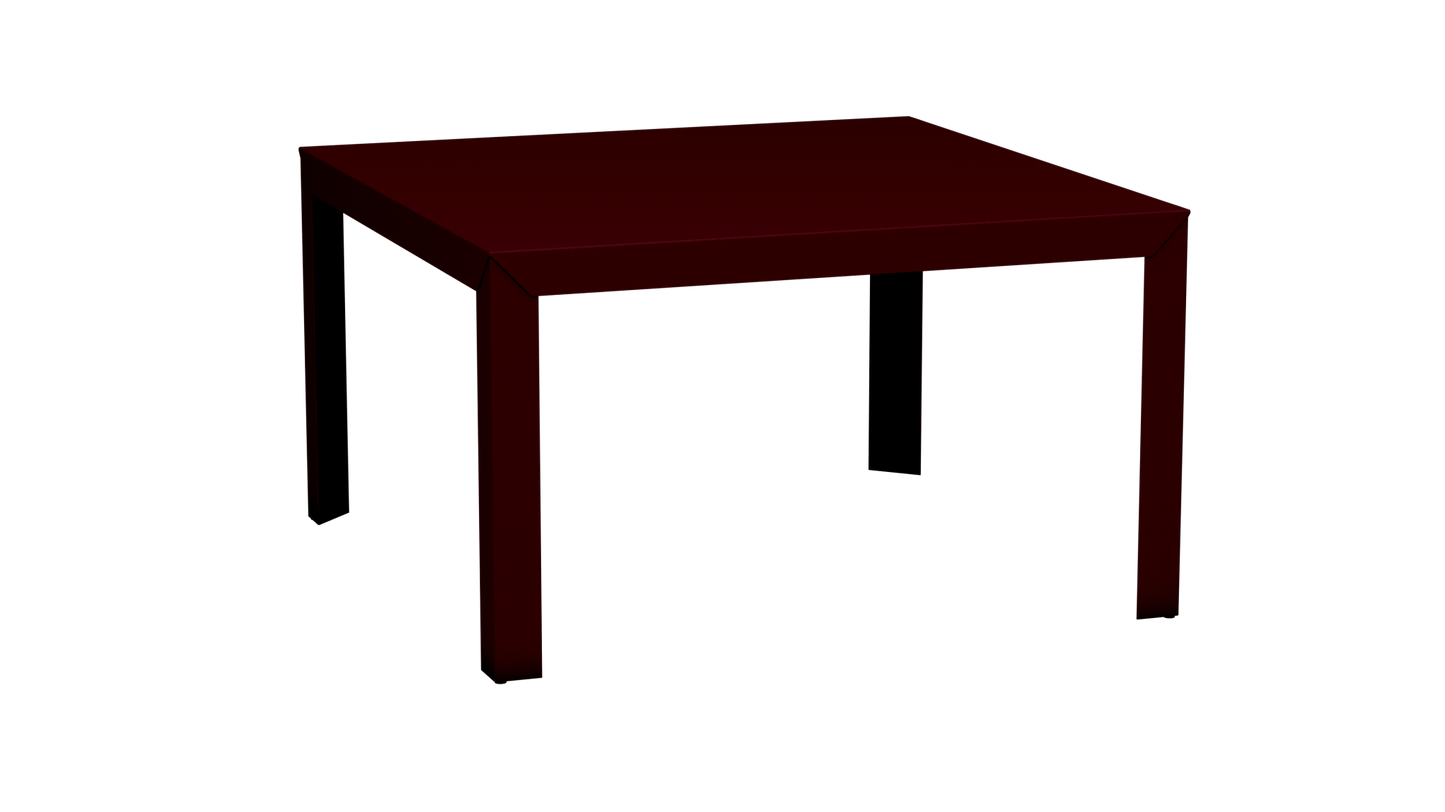 Table carrée en aluminium 130cm Zef - MATIERE GRISE - La Maison MilanaiseBourgogne 153Droits