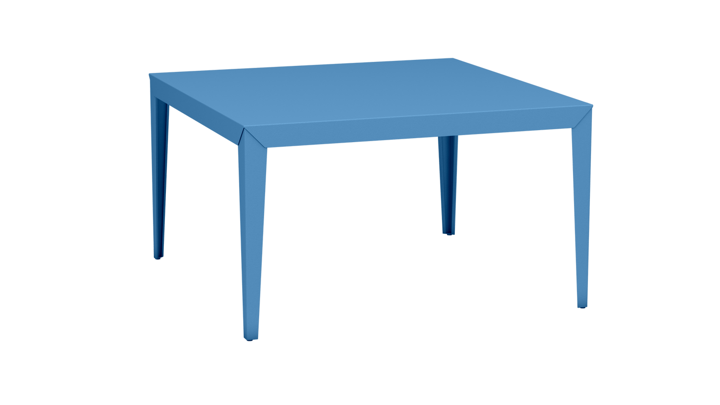 Table carrée en aluminium 130cm Zef - MATIERE GRISE - La Maison MilanaiseAzur 111Fuselés