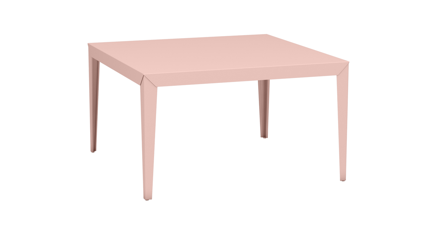 Table carrée en aluminium 130cm Zef - MATIERE GRISE - La Maison MilanaiseBaby pink 162Fuselés
