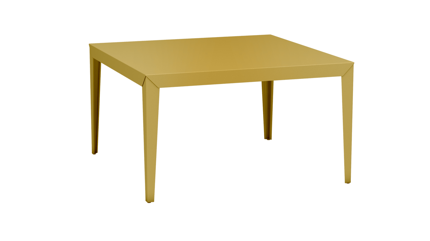 Table carrée en aluminium 130cm Zef - MATIERE GRISE - La Maison MilanaiseLaiton 230Droits
