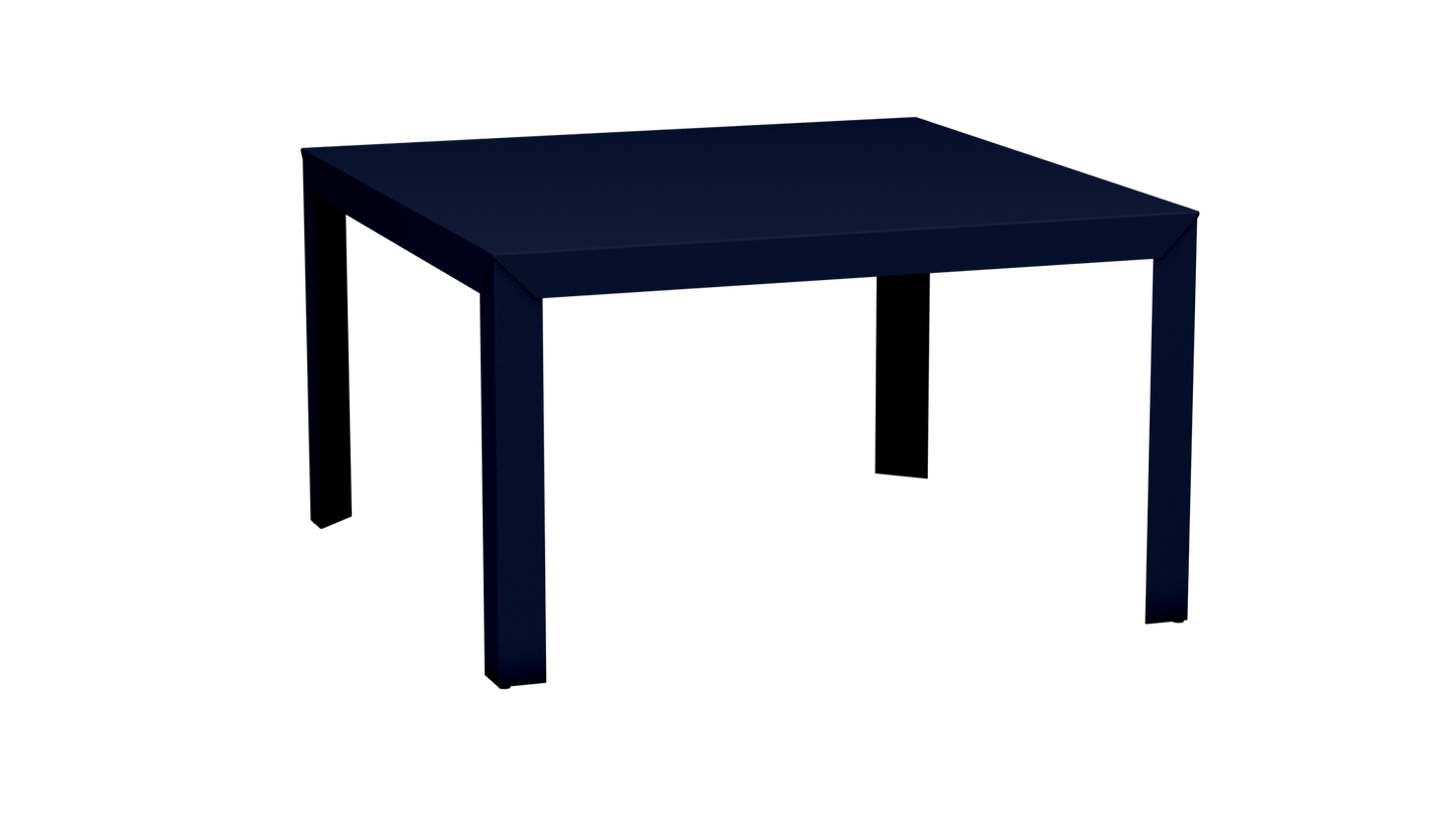 Table carrée en aluminium 130cm Zef - MATIERE GRISE - La Maison MilanaiseNuit 114Droits