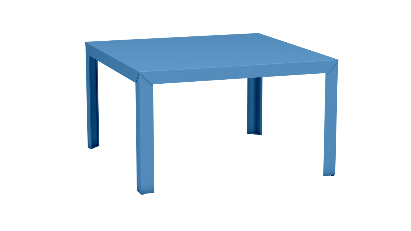 Table carrée en aluminium 130cm Zef - MATIERE GRISE - La Maison MilanaiseAzur 111Droits