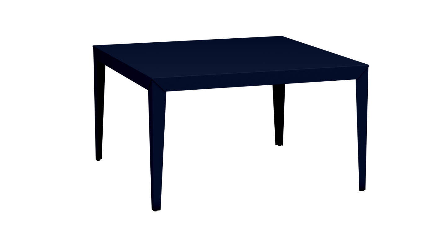 Table carrée en aluminium 130cm Zef - MATIERE GRISE - La Maison MilanaiseNuit 114Fuselés