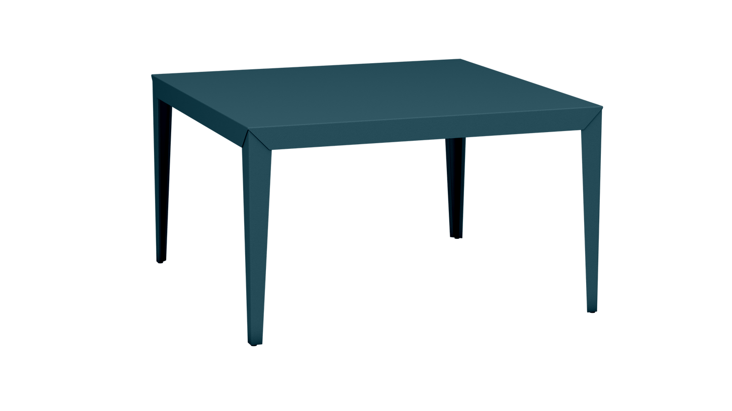 Table carrée en aluminium 130cm Zef - MATIERE GRISE - La Maison MilanaiseHoule 116Fuselés