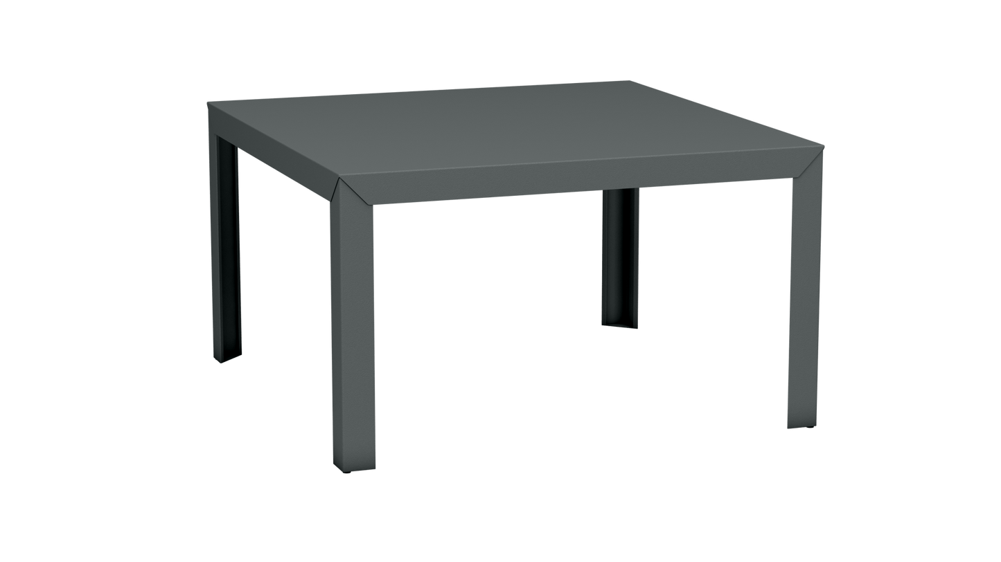 Table carrée en aluminium 130cm Zef - MATIERE GRISE - La Maison MilanaiseOrage 221Droits