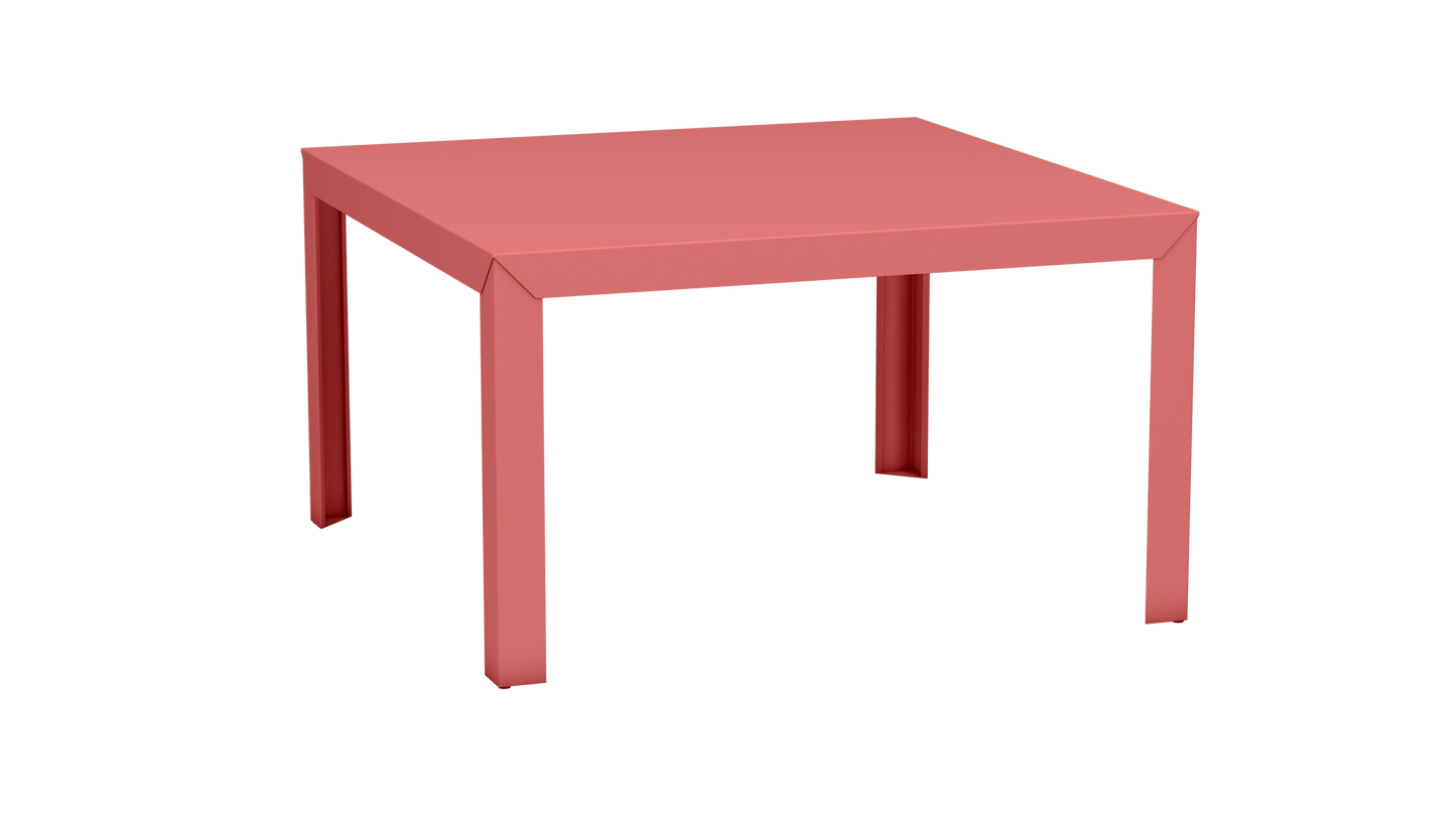Table carrée en aluminium 130cm Zef - MATIERE GRISE - La Maison MilanaisePink Lady 163Droits