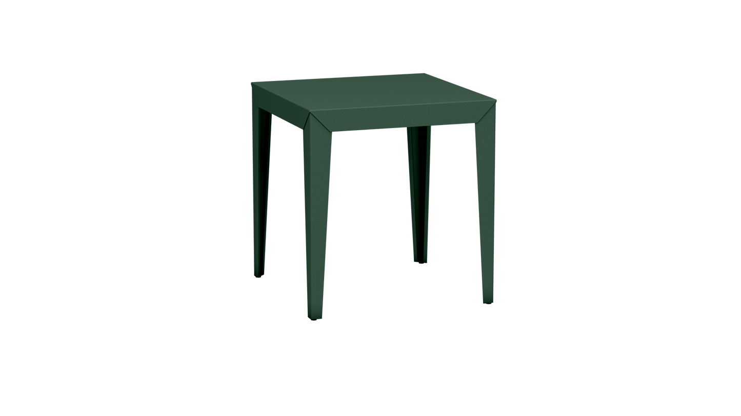 Table carrée en aluminium 70cm Zef - MATIERE GRISE - La Maison MilanaiseOlive 121Fuselés