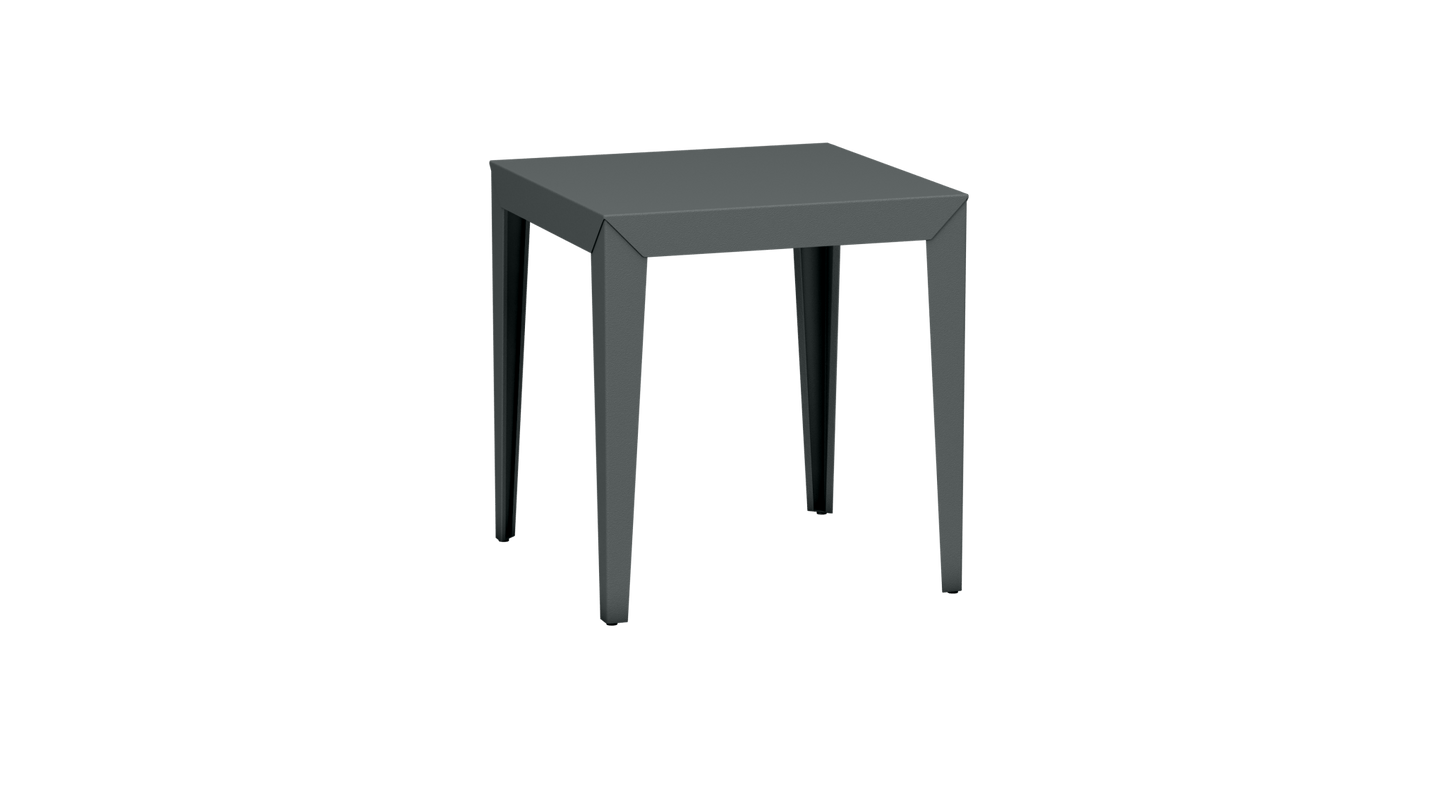 Table carrée en aluminium 70cm Zef - MATIERE GRISE - La Maison MilanaiseOrage 221Fuselés