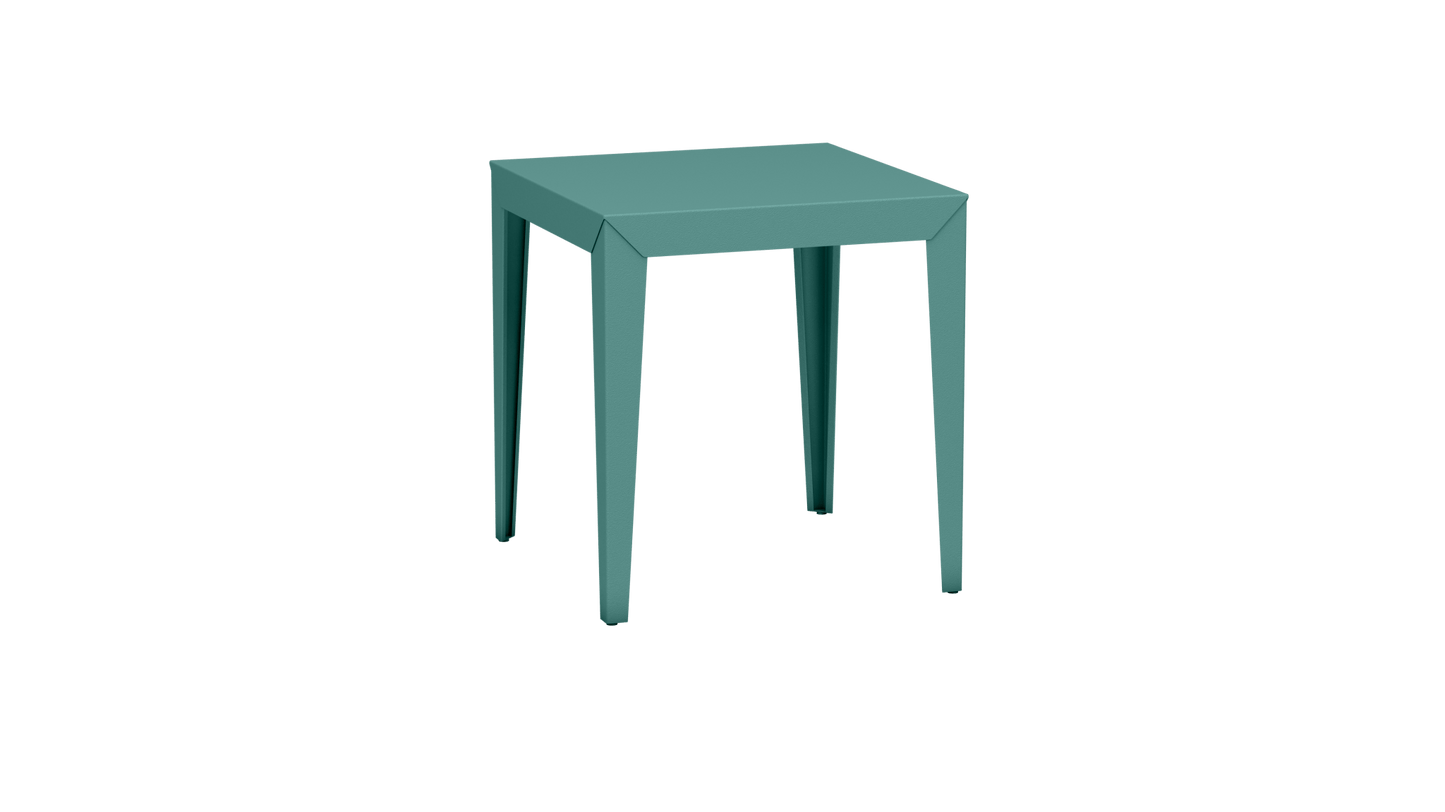 Table carrée en aluminium 70cm Zef - MATIERE GRISE - La Maison MilanaiseCeladon 006Fuselés