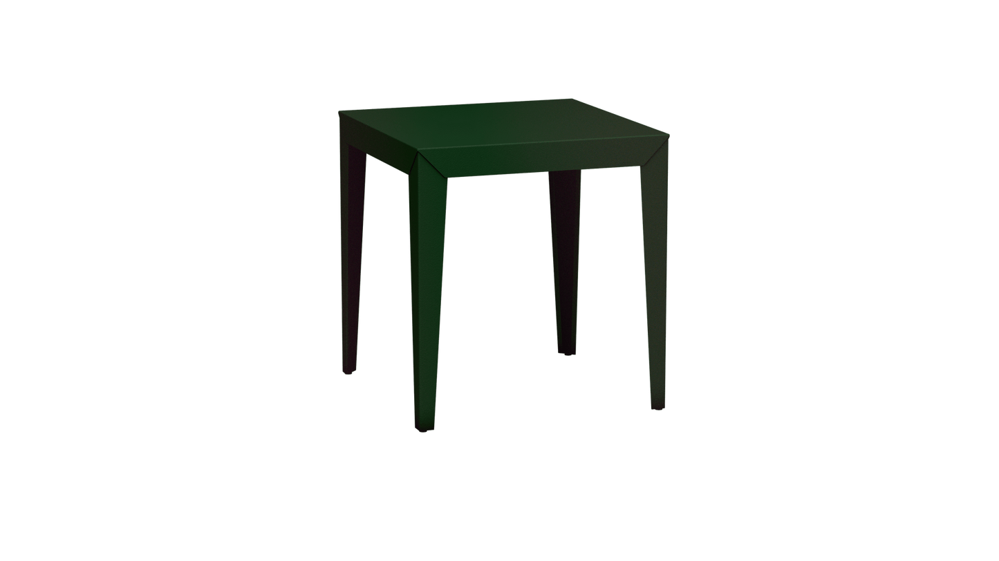 Table carrée en aluminium 70cm Zef - MATIERE GRISE - La Maison MilanaiseJekyll 123Fuselés