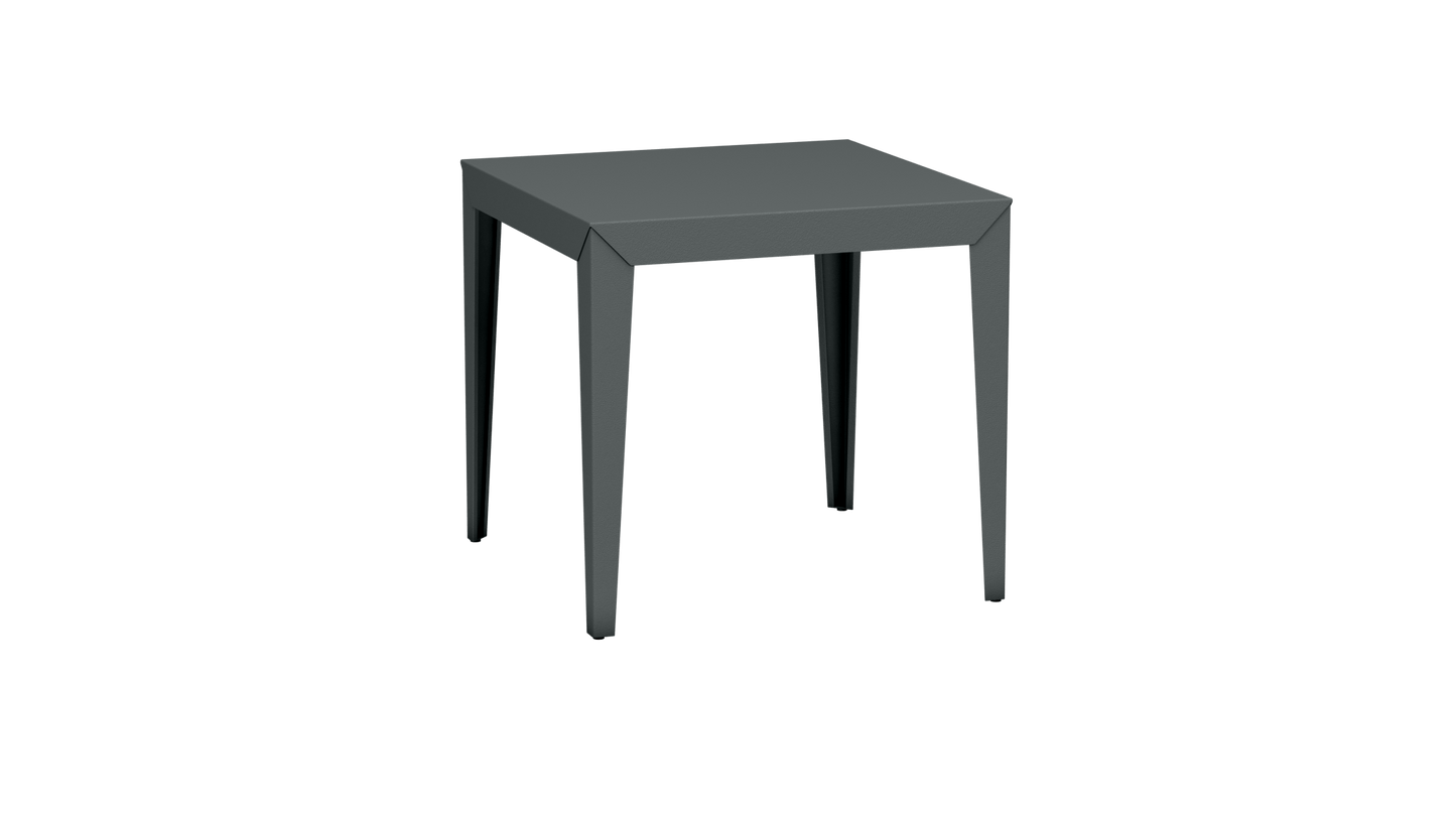 Table carrée en aluminium 80cm Zef - MATIERE GRISE - La Maison MilanaiseOrage 221Fuselés