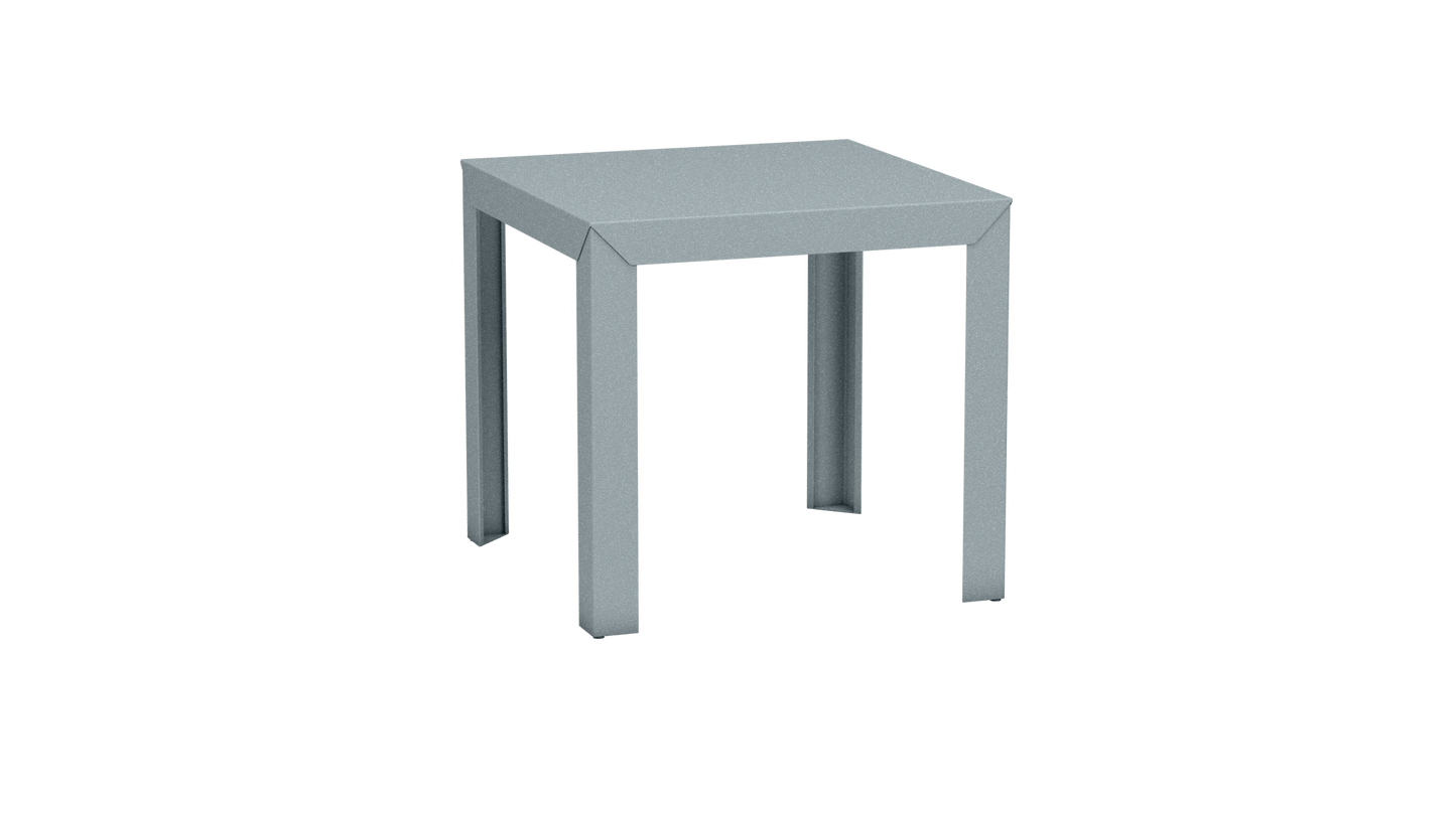 Table carrée en aluminium 80cm Zef - MATIERE GRISE - La Maison MilanaiseNuage 002Droits
