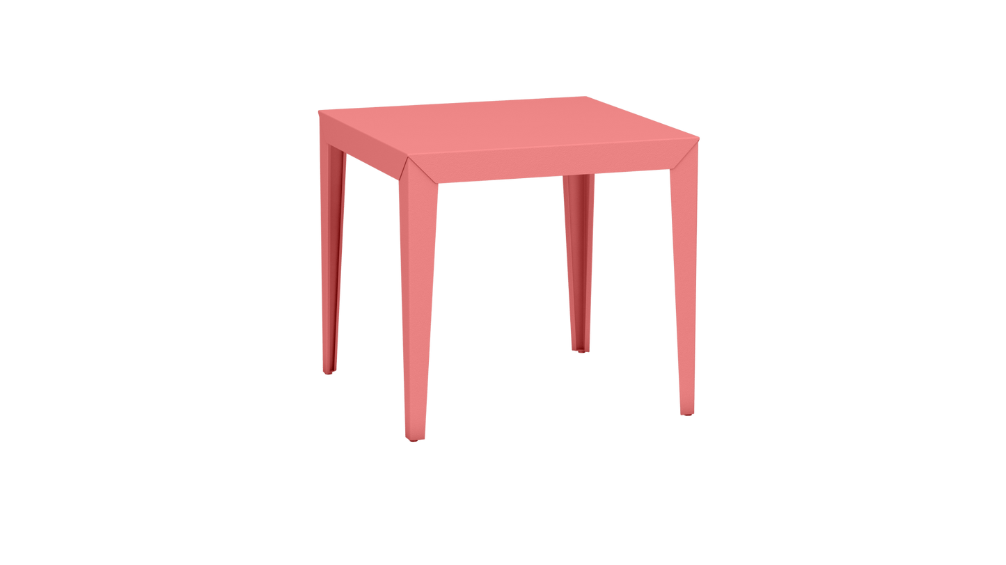 Table carrée en aluminium 80cm Zef - MATIERE GRISE - La Maison MilanaiseUltra Violet 172Droits