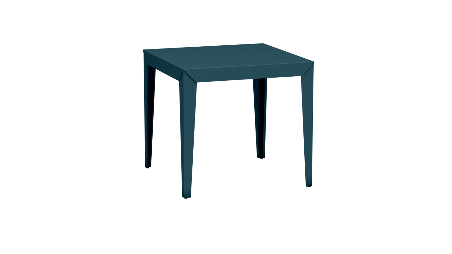 Table carrée en aluminium 80cm Zef - MATIERE GRISE - La Maison MilanaiseUltra Violet 172Droits