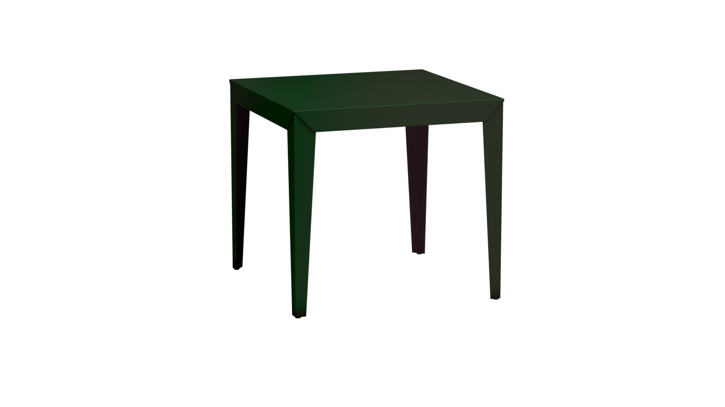 Table carrée en aluminium 80cm Zef - MATIERE GRISE - La Maison MilanaiseJekyll 123Fuselés
