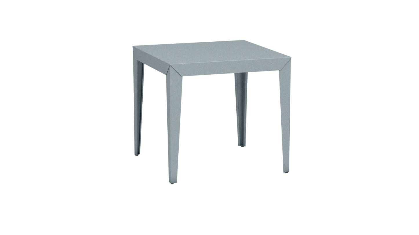 Table carrée en aluminium 80cm Zef - MATIERE GRISE - La Maison MilanaiseUltra Violet 172Droits