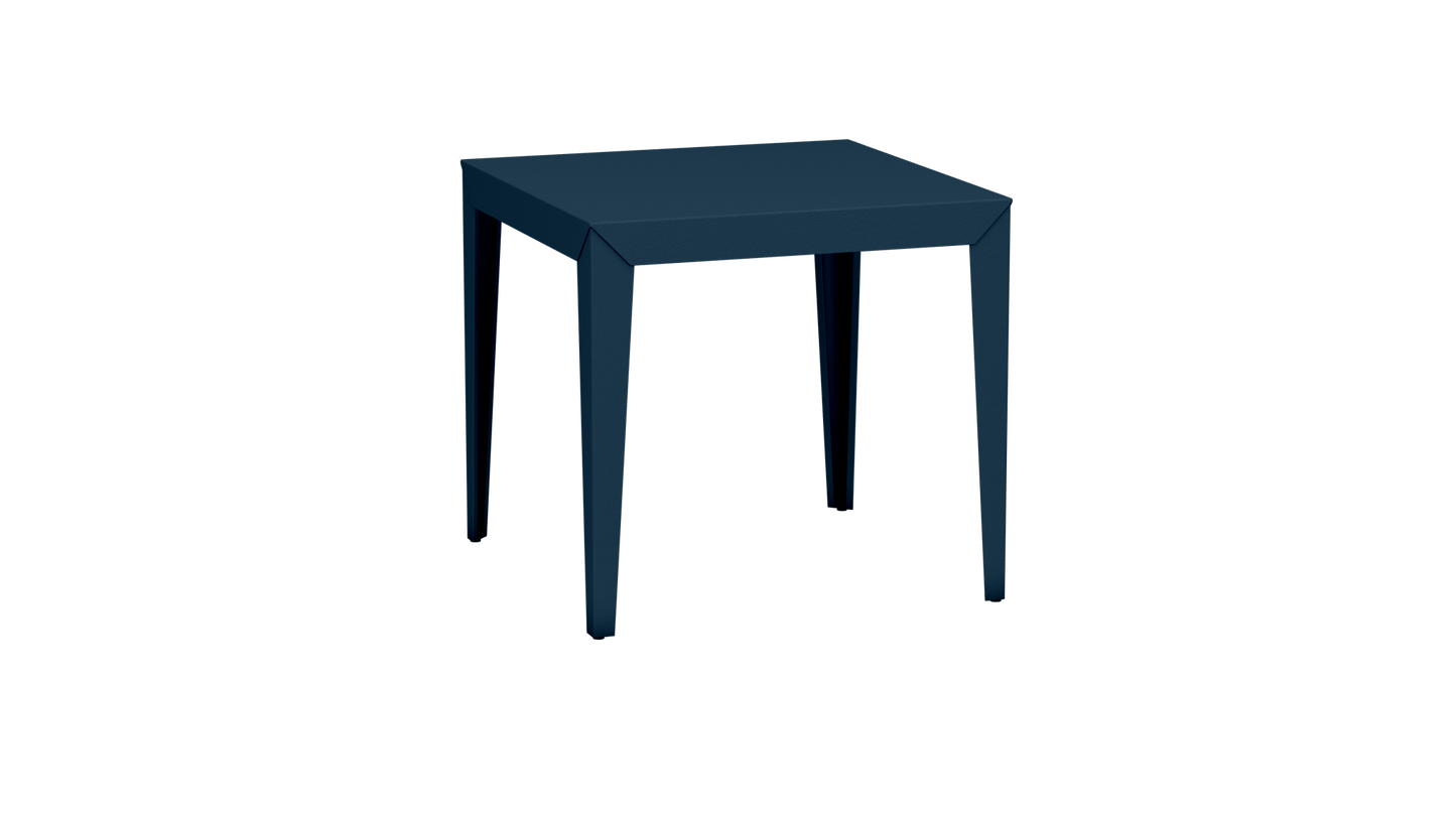 Table carrée en aluminium 80cm Zef - MATIERE GRISE - La Maison MilanaiseDenim 007Fuselés