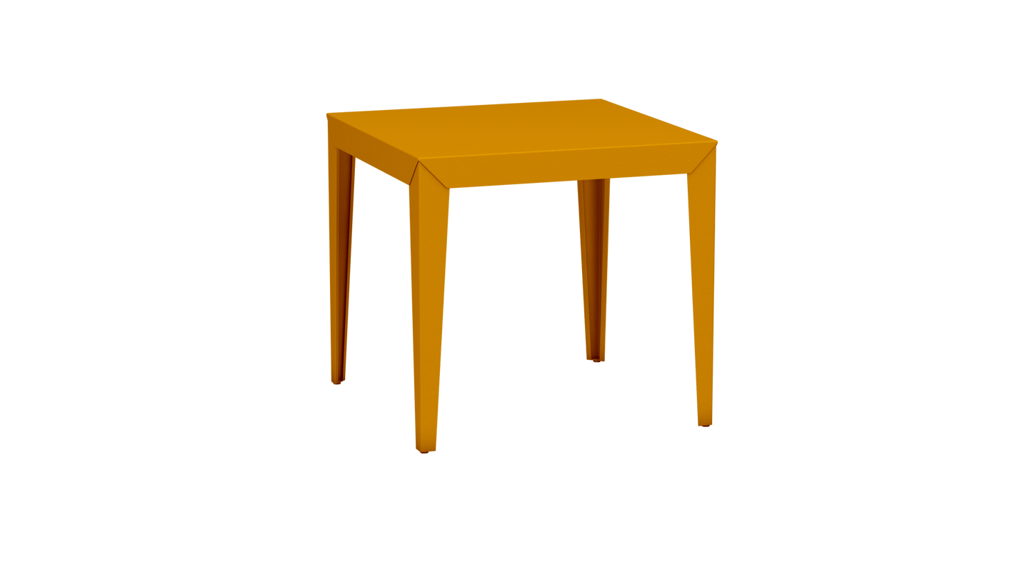 Table carrée en aluminium 80cm Zef - MATIERE GRISE - La Maison MilanaiseUltra Violet 172Droits