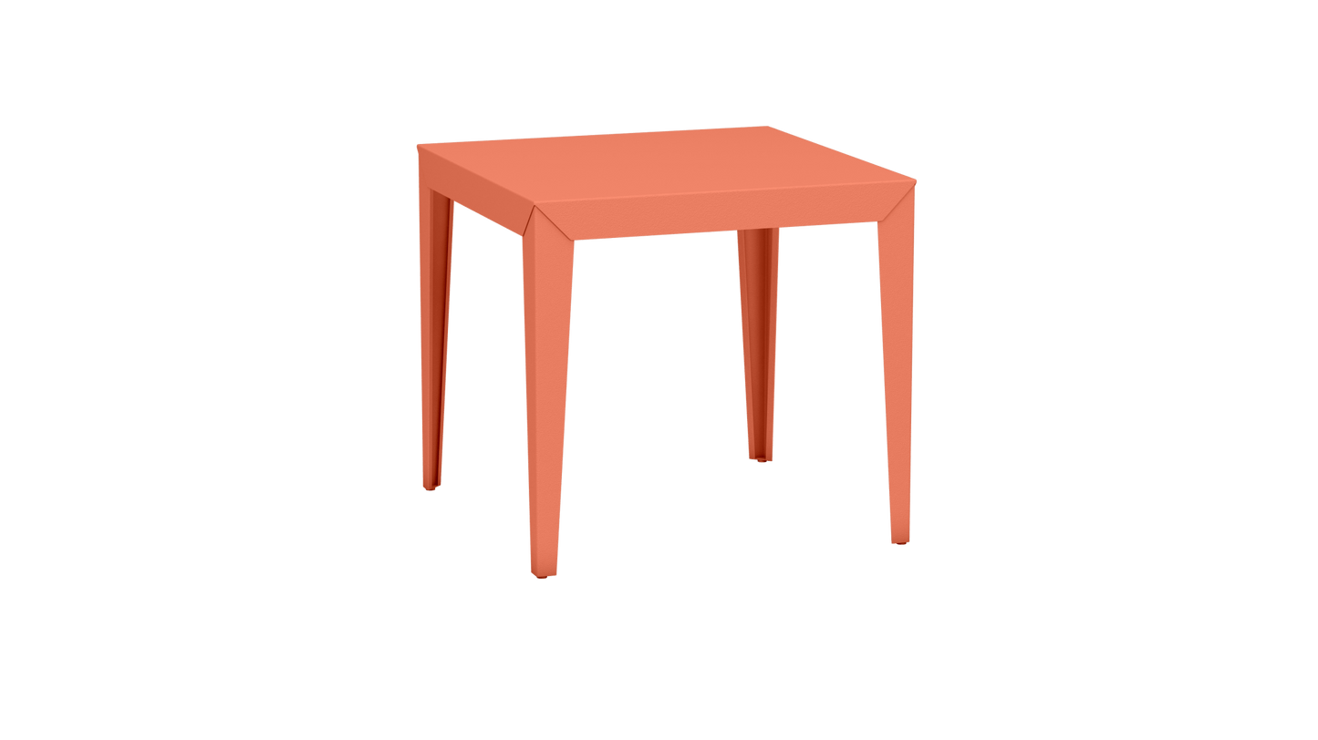 Table carrée en aluminium 80cm Zef - MATIERE GRISE - La Maison MilanaiseUltra Violet 172Droits