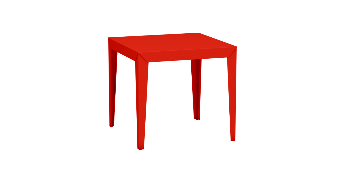 Table carrée en aluminium 80cm Zef - MATIERE GRISE - La Maison MilanaiseUltra Violet 172Droits