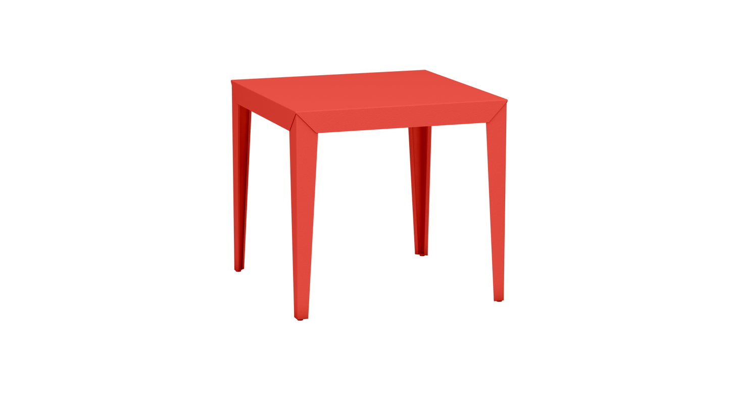 Table carrée en aluminium 80cm Zef - MATIERE GRISE - La Maison MilanaiseUltra Violet 172Droits