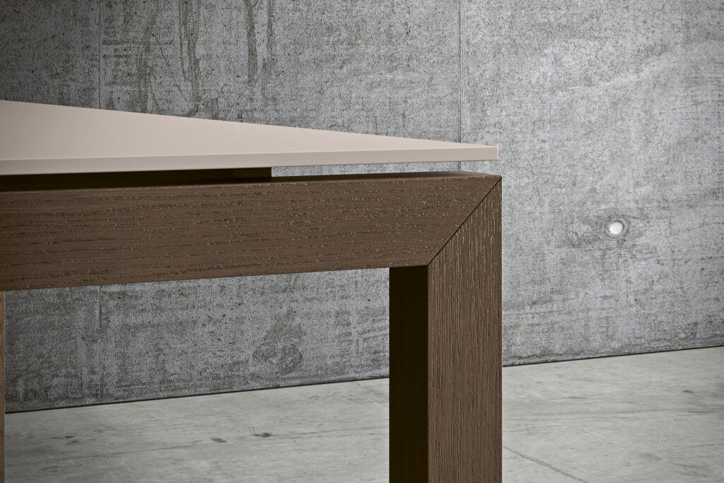 Table carrée ETOILE 140x140 cm – Fenix beige & base sculpturale - IMPÉRIAL LINE - La Maison MilanaiseETOILECARRE - 1Fixe