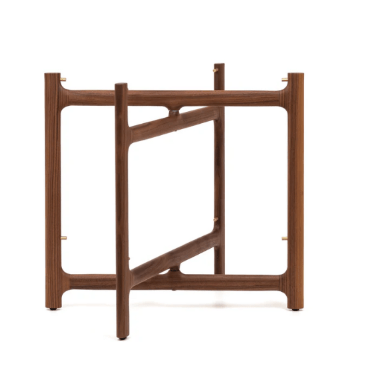 Table d'appoint bois et cuir Chelsea - PINETTI - La Maison Milanaise60x60xH55cmBlanc
