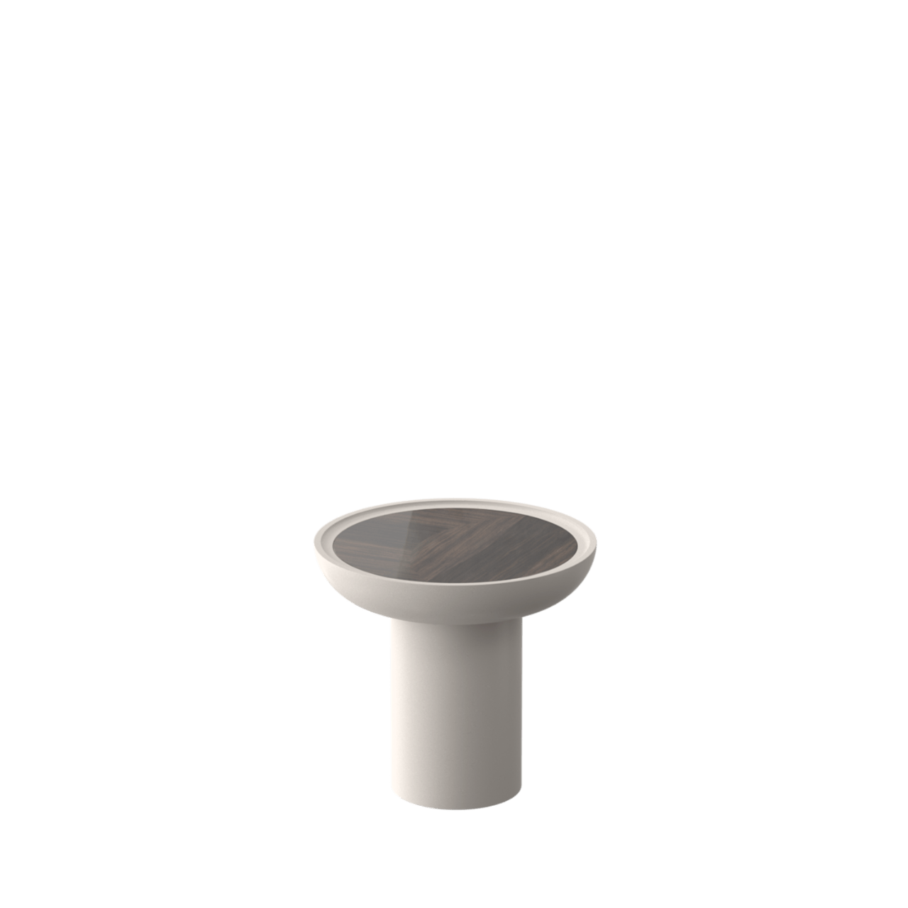 Table d’appoint ERACLE 60 – Design sculptural & finitions nobles - ULTRA MOBILI - La Maison MilanaiseTER60