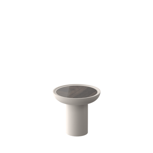 Table d’appoint ERACLE 60 – Design sculptural & finitions nobles - ULTRA MOBILI - La Maison MilanaiseTER60