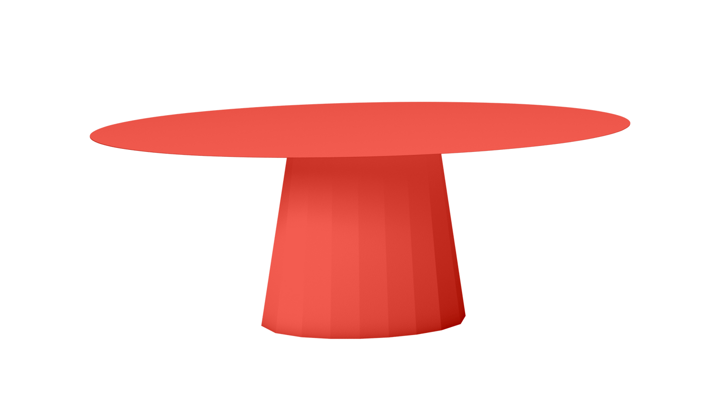 Table extérieur ovale en métal Ankara - MATIERE GRISE - La Maison MilanaiseEXTANKARAMETALOVALE18Pêche 143
