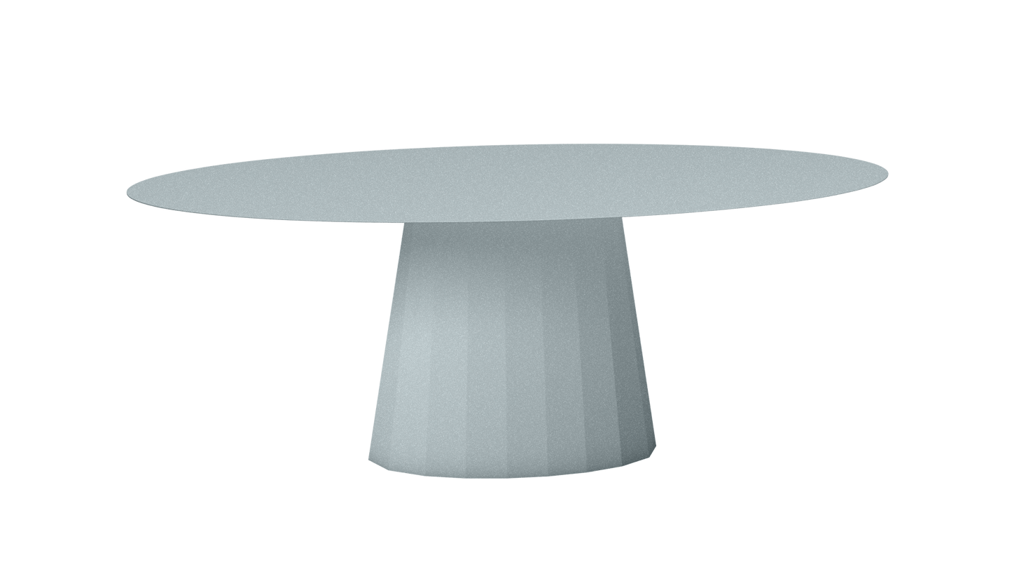 Table extérieur ovale en métal Ankara - MATIERE GRISE - La Maison MilanaiseEXTANKARAMETALOVALE38Nuage 002
