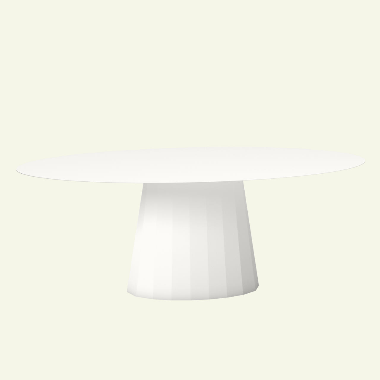 Table extérieur ovale en métal Ankara - MATIERE GRISE - La Maison MilanaiseEXTANKARAMETALOVALE1Eggshell 161