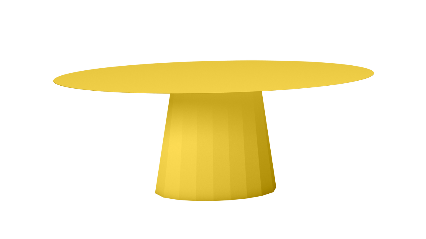 Table extérieur ovale en métal Ankara - MATIERE GRISE - La Maison MilanaiseEXTANKARAMETALOVALE29Poussin 014