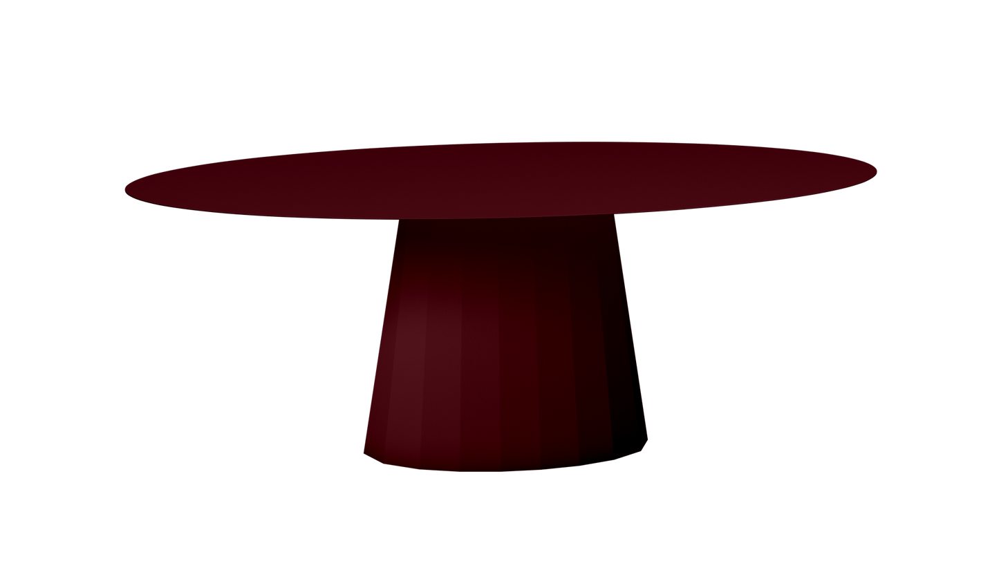 Table extérieur ovale en métal Ankara - MATIERE GRISE - La Maison MilanaiseEXTANKARAMETALOVALE3Bourgogne 153