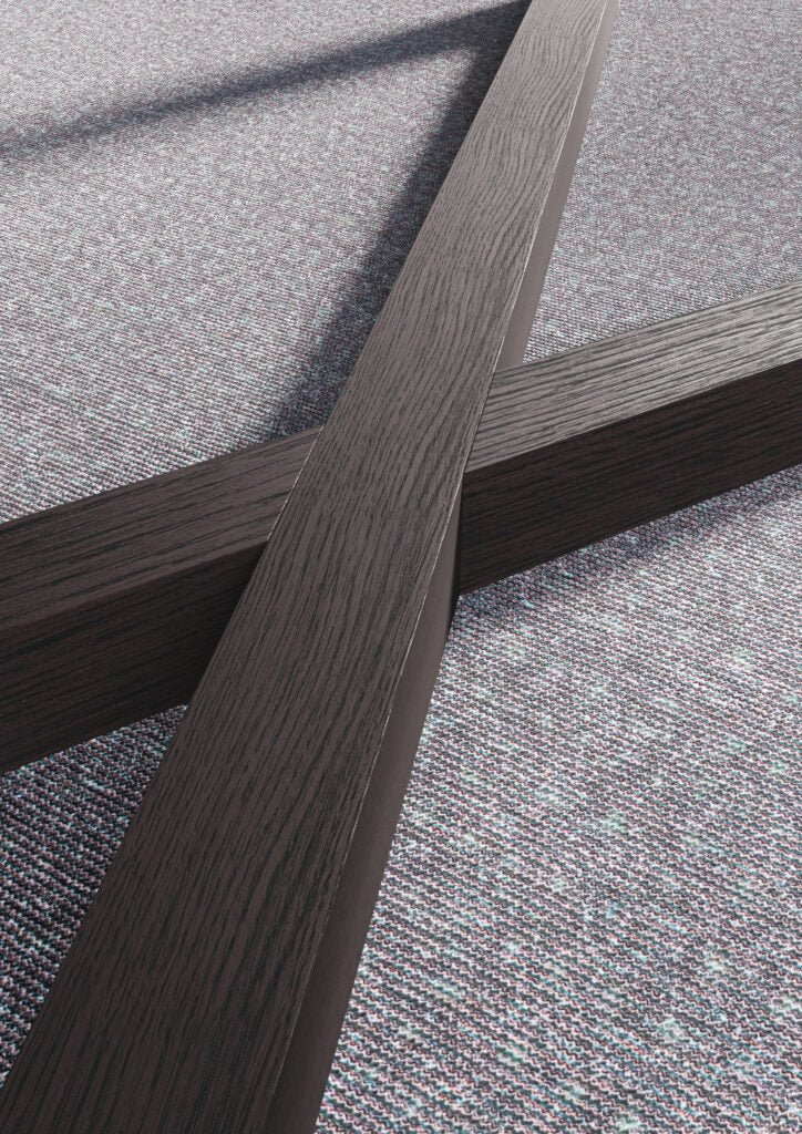 Table FENG SHUI – Design italien d’exception en Fenix, céramique ou HPL – IMPÉRIAL LINE - La Maison MilanaiseFENGSHUI - 2200x100cm Ovale Plateau Fenix et pied reverse Chalet