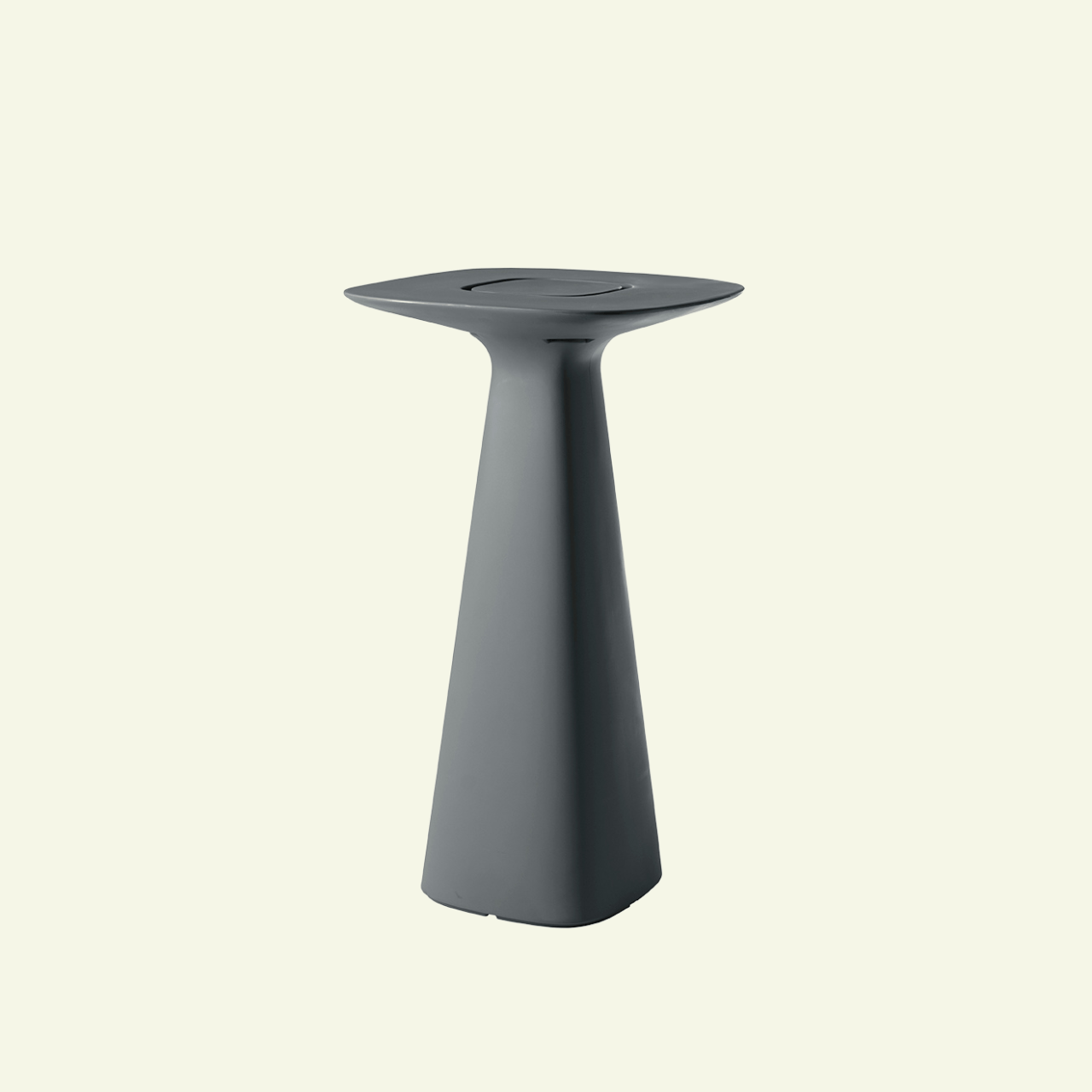 Table haute Amélie Up – Conique - SLIDE - La Maison MilanaiseAMELIEUP7Gris éléphant