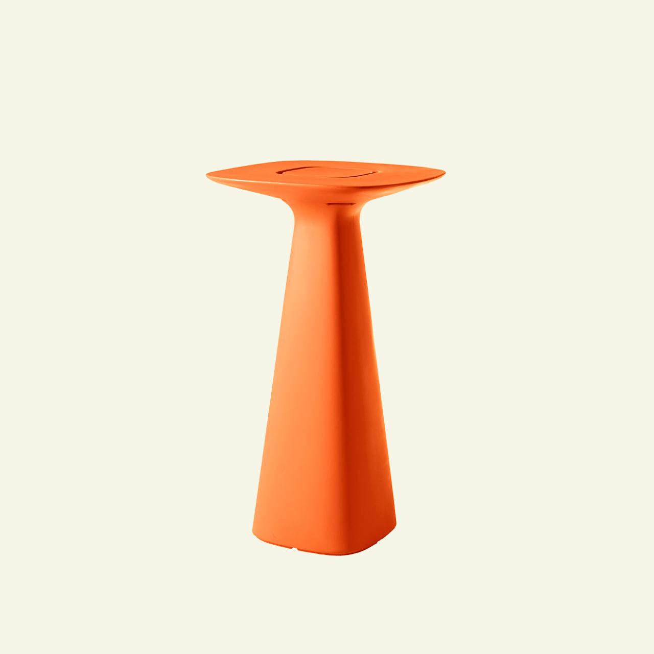 Table haute Amélie Up – Conique - SLIDE - La Maison MilanaiseAMELIEUP2Orange