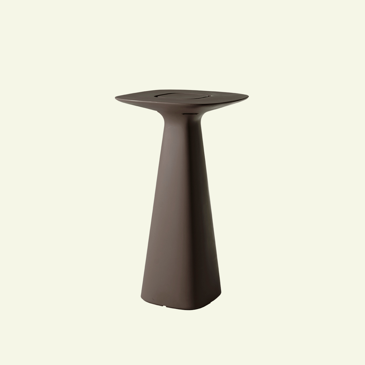 Table haute Amélie Up – Conique - SLIDE - La Maison MilanaiseAMELIEUP8Marron chocolat