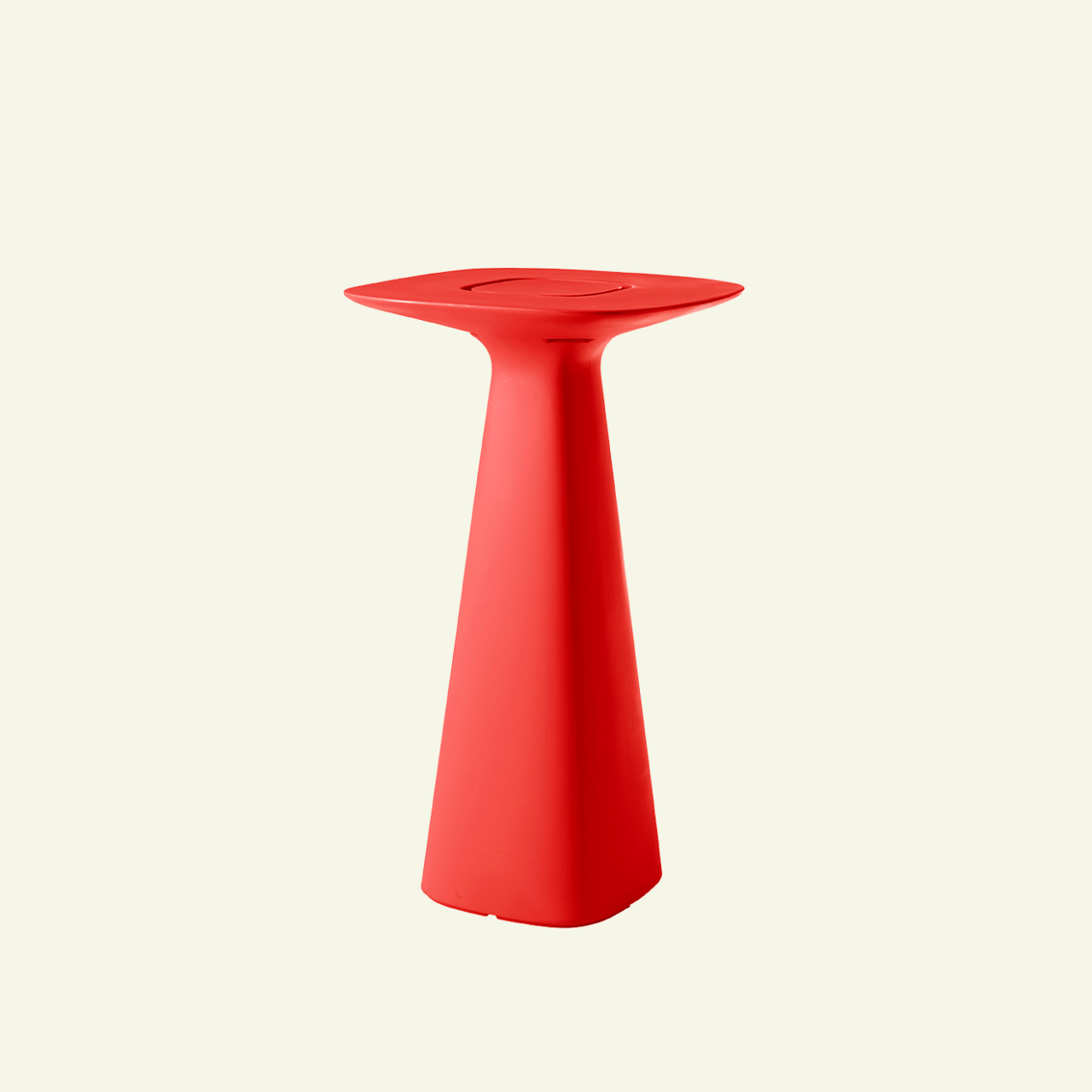 Table haute Amélie Up – Conique - SLIDE - La Maison MilanaiseAMELIEUP11Rouge