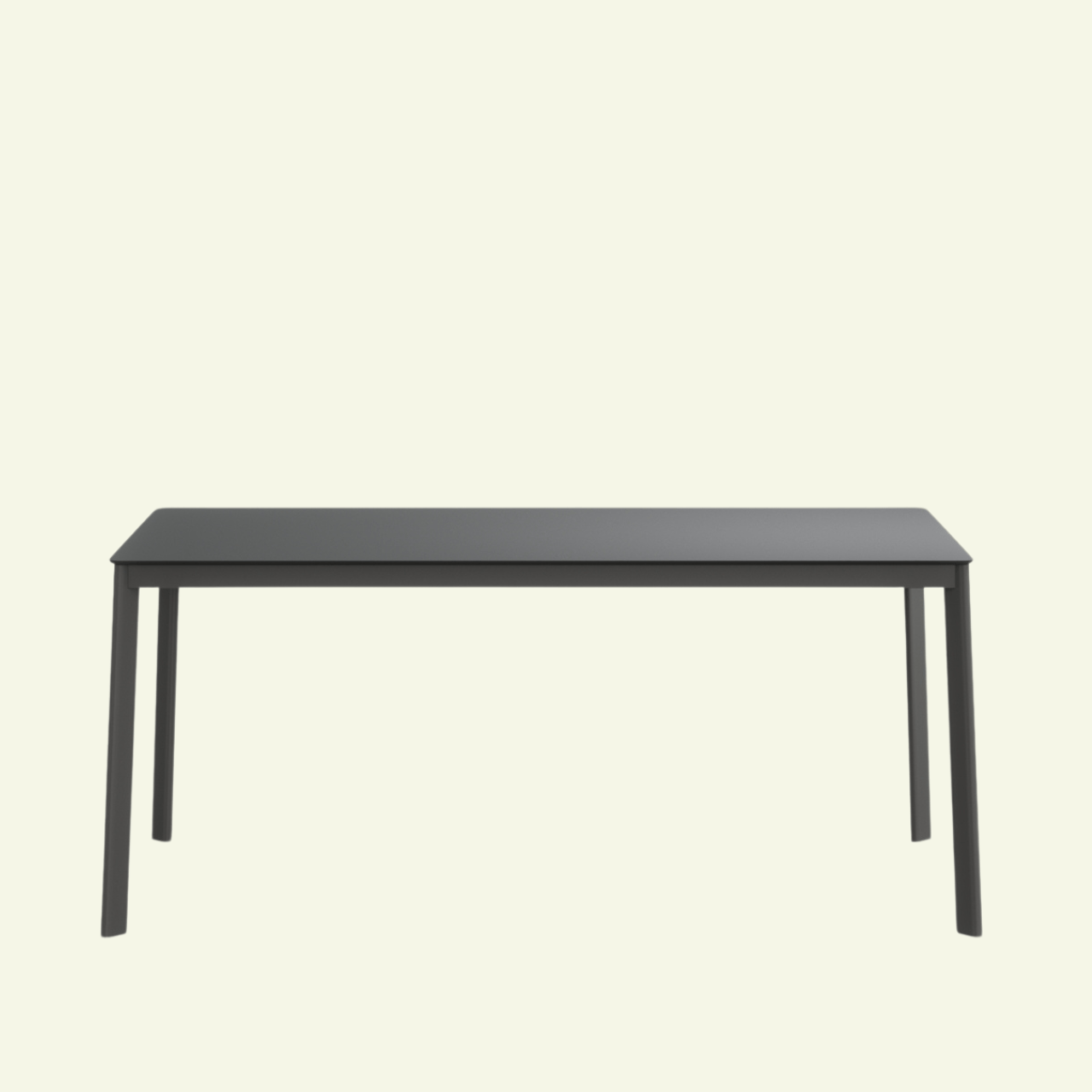 Table HULA HOOP – Métal noir, extensible ou fixe, 100% design italien - IMPÉRIAL LINE - La Maison MilanaiseHULAHOOP - 1140x90cmFixe