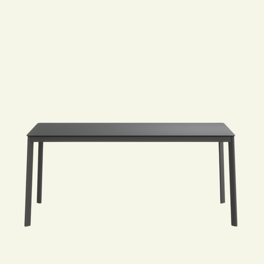 Table HULA HOOP – Métal noir, extensible ou fixe, 100% design italien - IMPÉRIAL LINE - La Maison MilanaiseHULAHOOP - 1140x90cmFixe