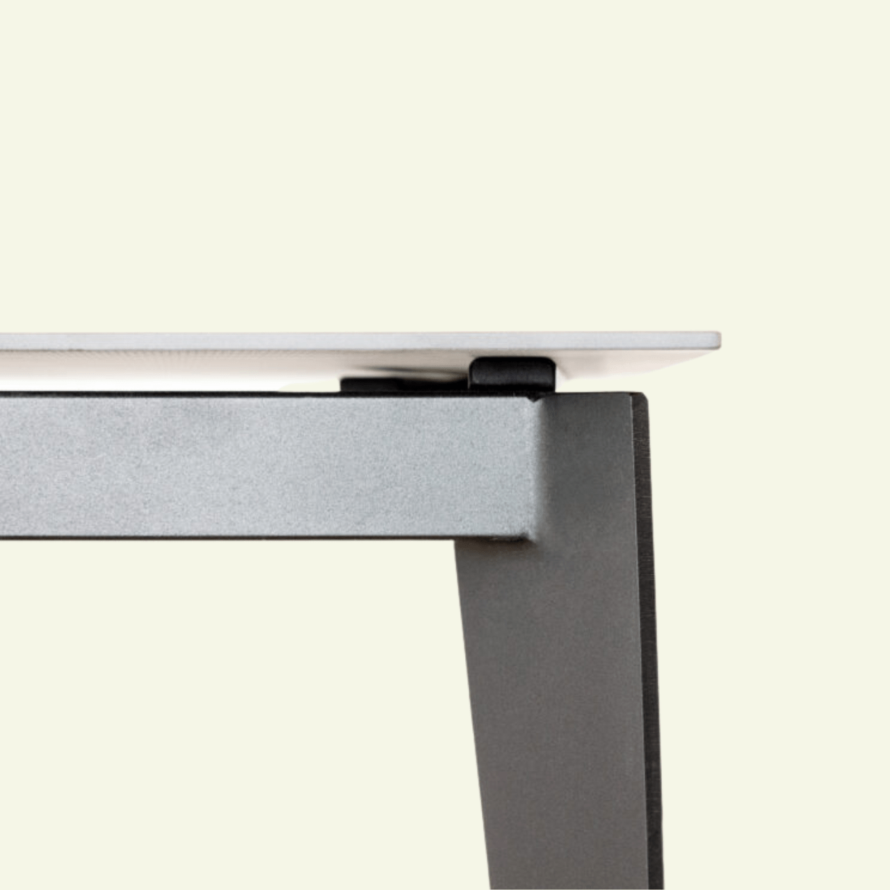 Table MAD – Plateau marbre Bianco & piétement métal noir - IMPÉRIAL LINE - La Maison MilanaiseMAD - 4140x90cmNoirFixe