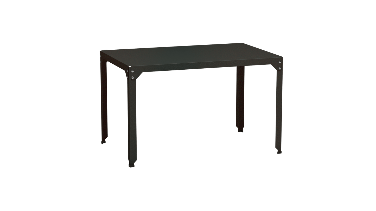 Table rectangulaire en acier galvanisé 121x79cm Hegoa - MATIERE GRISE - La Maison MilanaiseTABLERECTANGLE121HEGOAWinners 223Sans roulettes