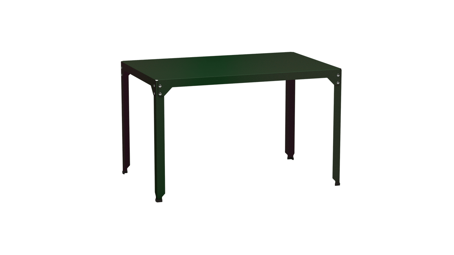Table rectangulaire en acier galvanisé 121x79cm Hegoa - MATIERE GRISE - La Maison MilanaiseTABLERECTANGLE121HEGOAJekyll 123Sans roulettes