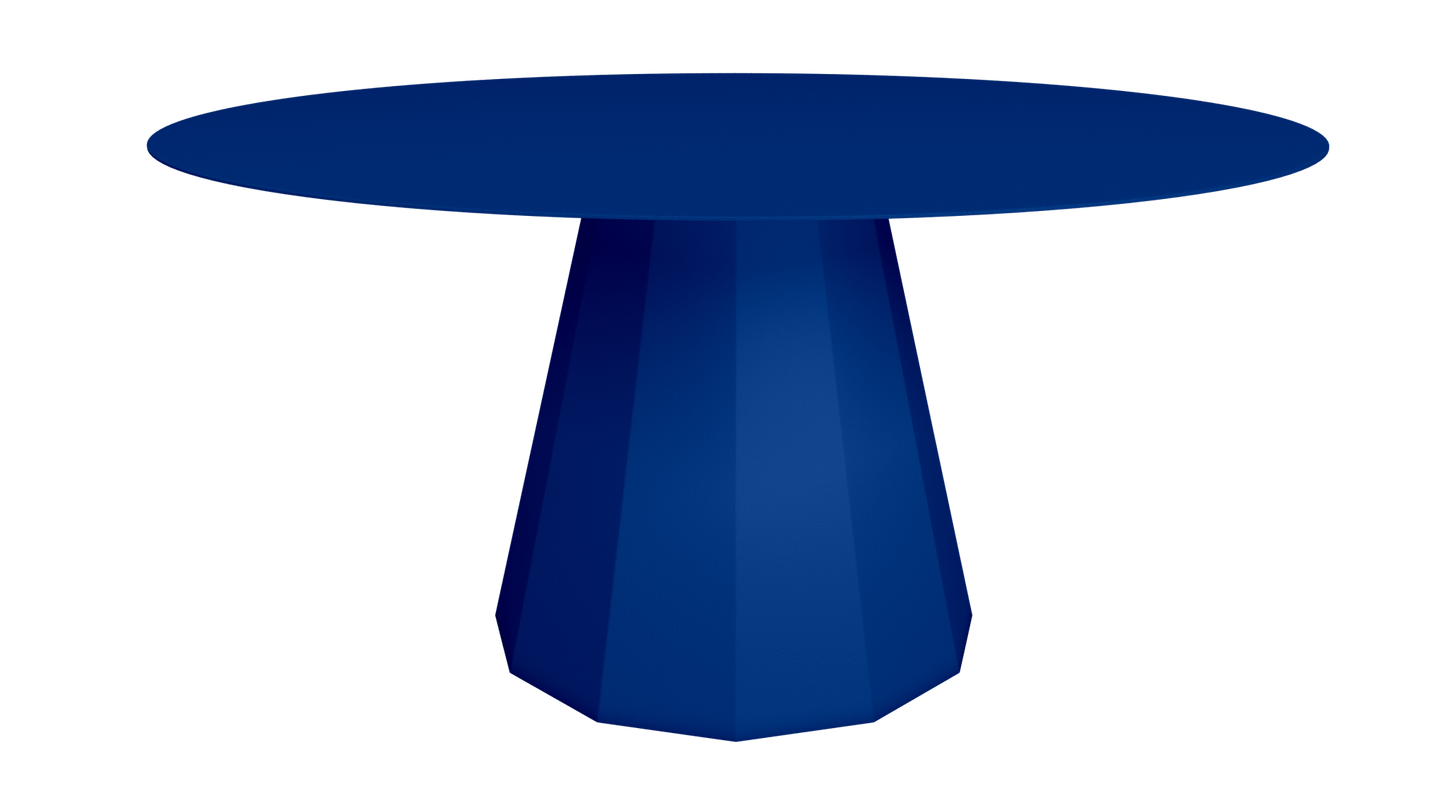 Table ronde en aluminium Ø150m Ankara - MATIERE GRISE - La Maison MilanaiseTABLERONDEANKARAMETALBleu pur 112