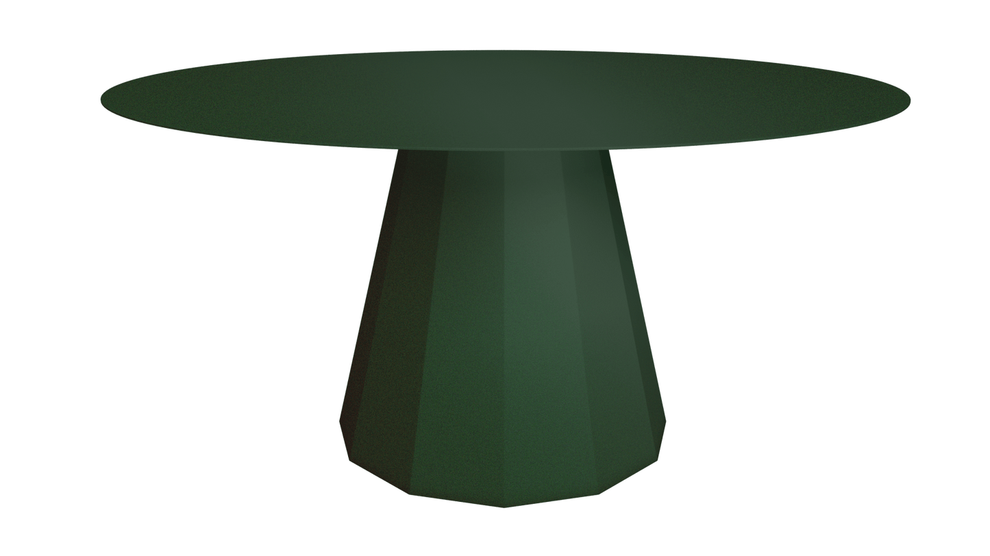 Table ronde en aluminium Ø150m Ankara - MATIERE GRISE - La Maison MilanaiseTABLERONDEANKARAMETALJekyll 123